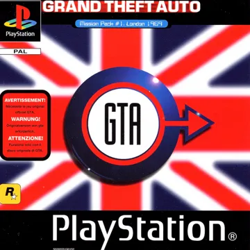 Grand Theft Auto - London 1969 (EU) box cover front